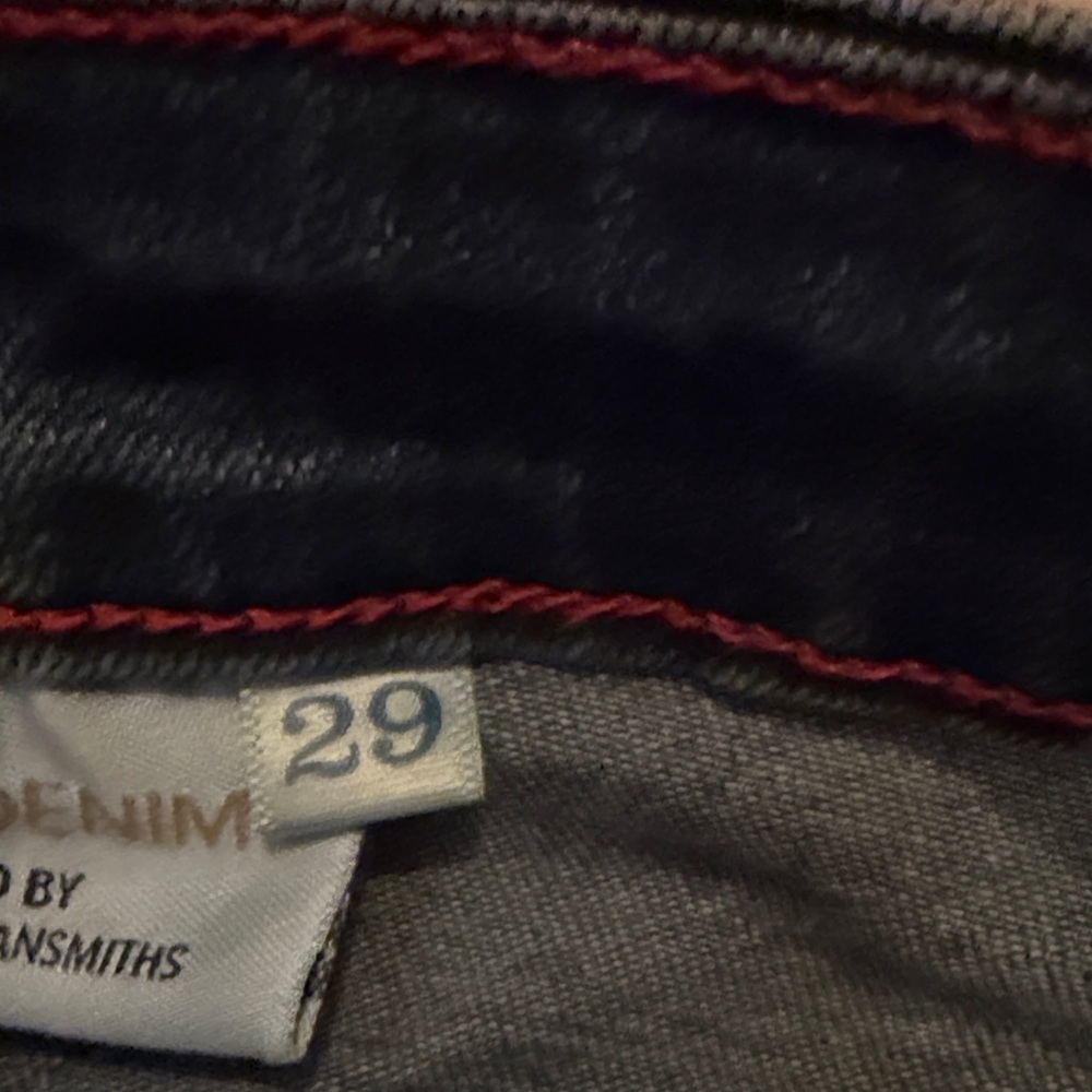 Dark Blue Women's Skinny Jeans - Picture 4 of 6